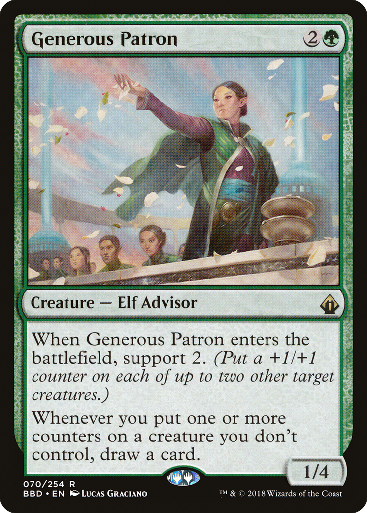 Image of Generous Patron [Battlebond]
