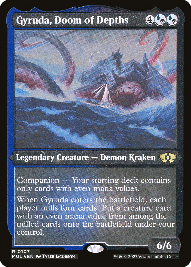 Image of Gyruda, Doom of Depths (Foil Etched) [Multiverse Legends]