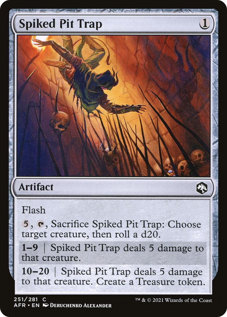 Image of Spiked Pit Trap [Dungeons & Dragons: Adventures in the Forgotten Realms]