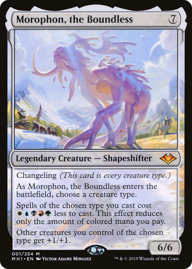 Image of Morophon, the Boundless (Promo Pack) [Modern Horizons Promos]