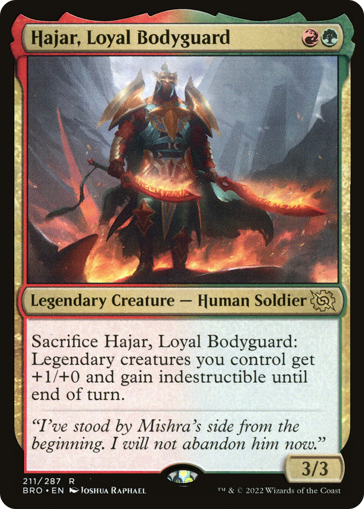 Image of Hajar, Loyal Bodyguard [The Brothers' War]