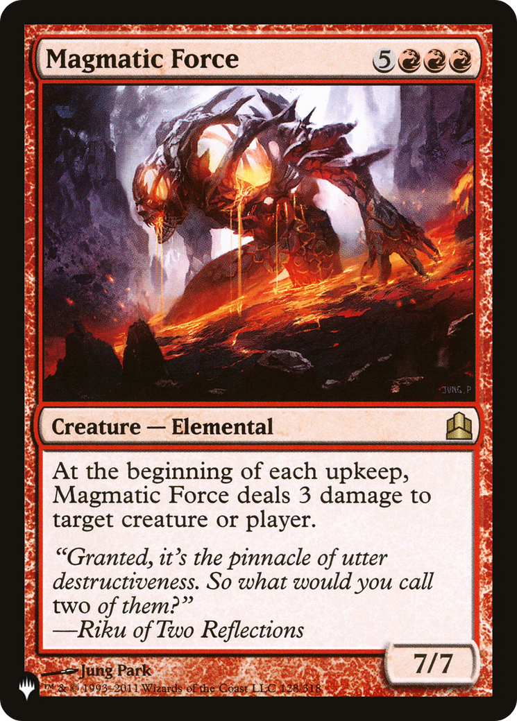 Image of Magmatic Force [The List]