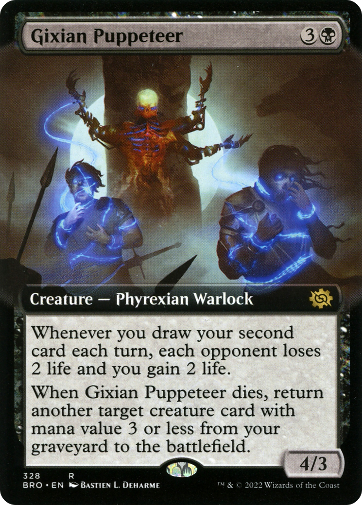 Image of Gixian Puppeteer (Extended Art) [The Brothers' War]