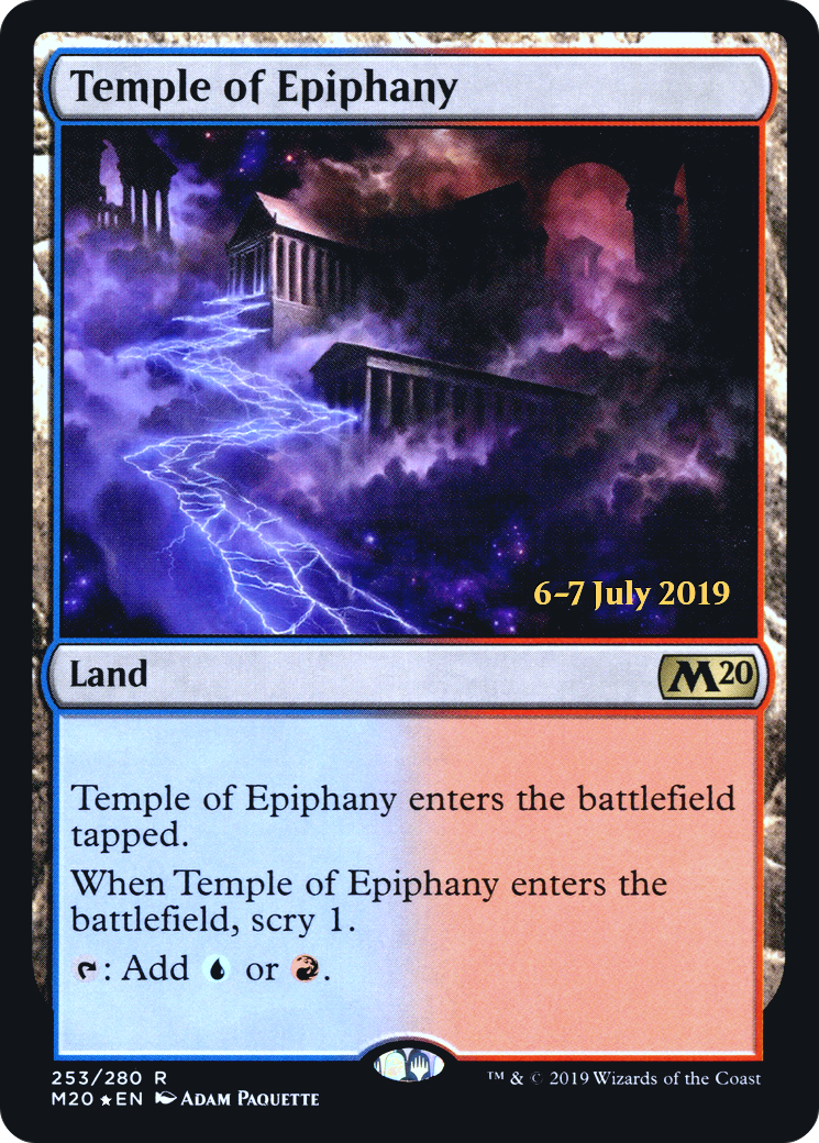 Image of Temple of Epiphany [Core Set 2020 Prerelease Promos]