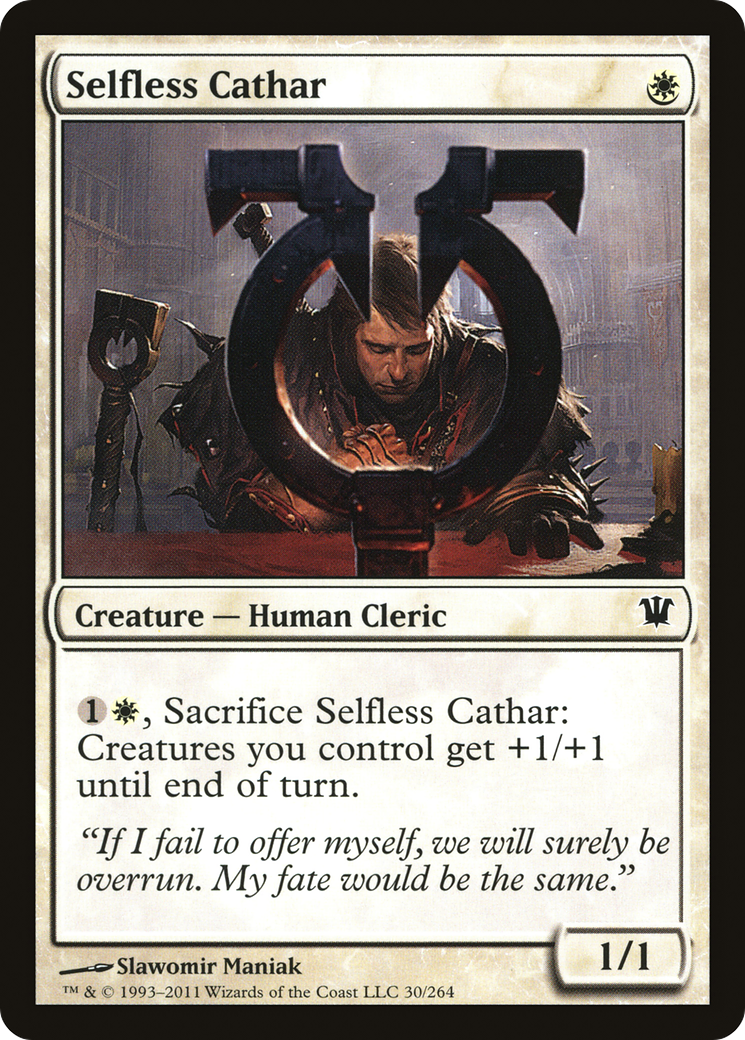 Image of Selfless Cathar [Innistrad]
