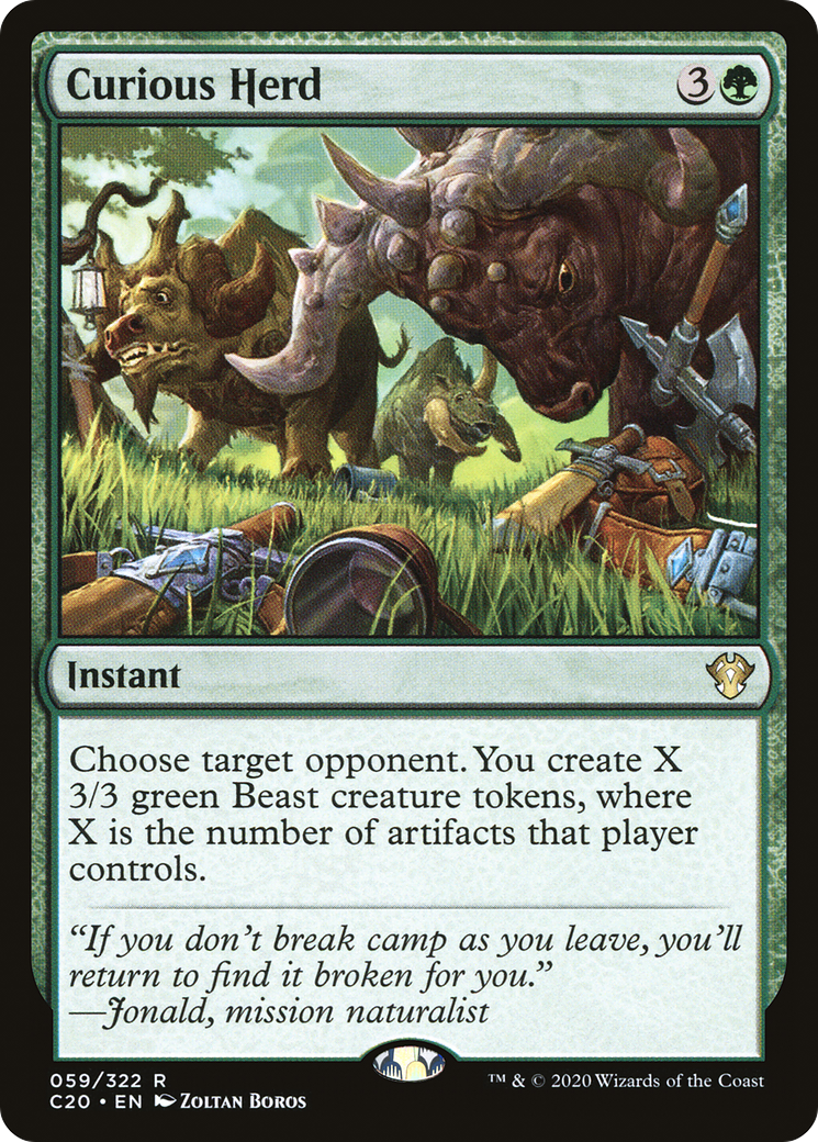 Image of Curious Herd [Commander 2020]