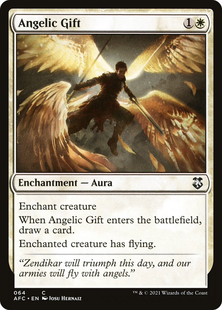 Image of Angelic Gift [Dungeons & Dragons: Adventures in the Forgotten Realms Commander]