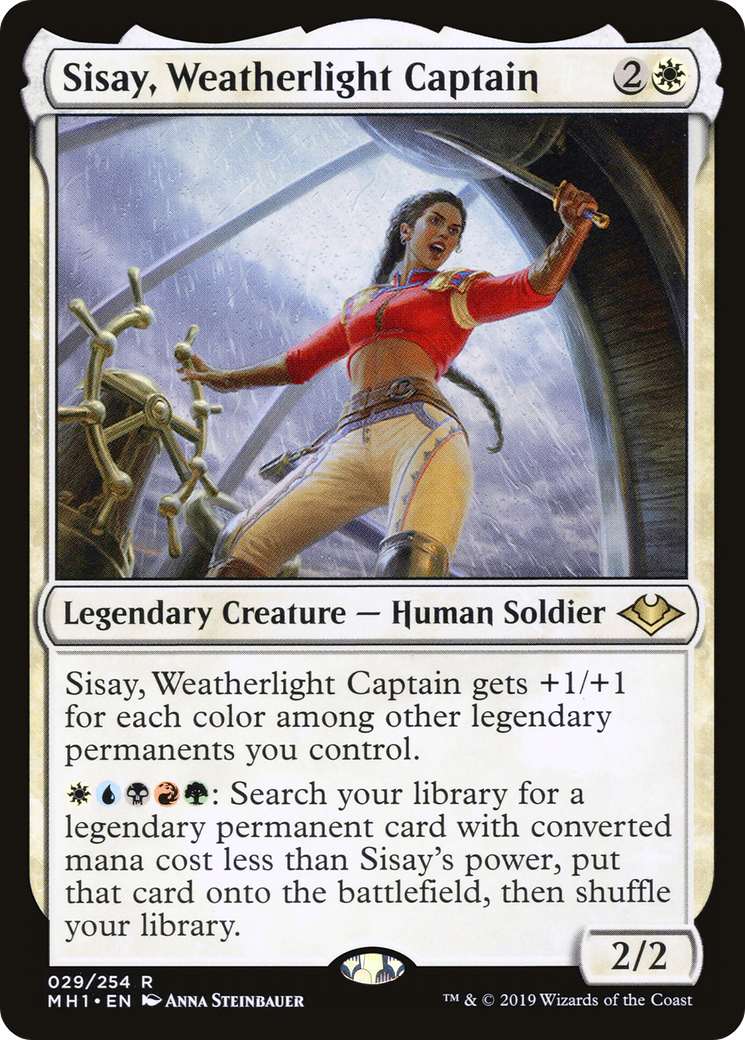 Image of Sisay, Weatherlight Captain [Modern Horizons]