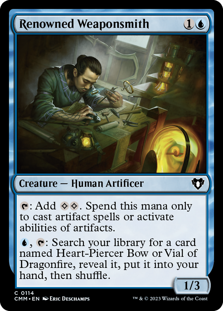 Image of Renowned Weaponsmith [Commander Masters]