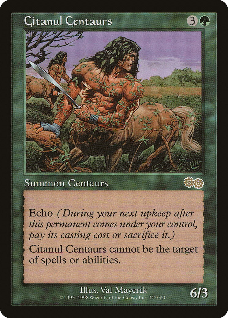 Image of Citanul Centaurs [Urza's Saga]