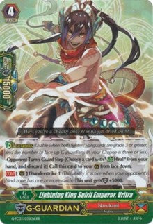 Image of Lightning King Spirit Emperor, Vritra (G-FC03/035EN) [Fighter's Collection 2016]
