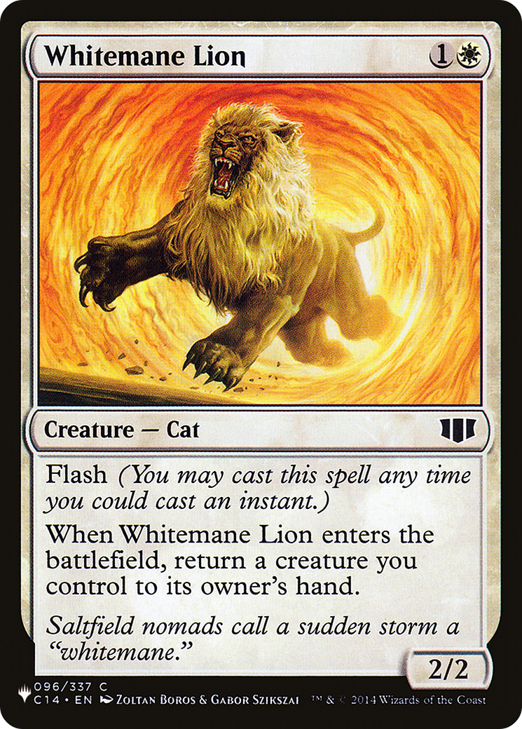 Image of Whitemane Lion [The List]