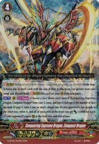 Image of Conquering Supreme Dragon, Conquest Dragon (G-BT02/003EN) [Soaring Ascent of Gale & Blossom]