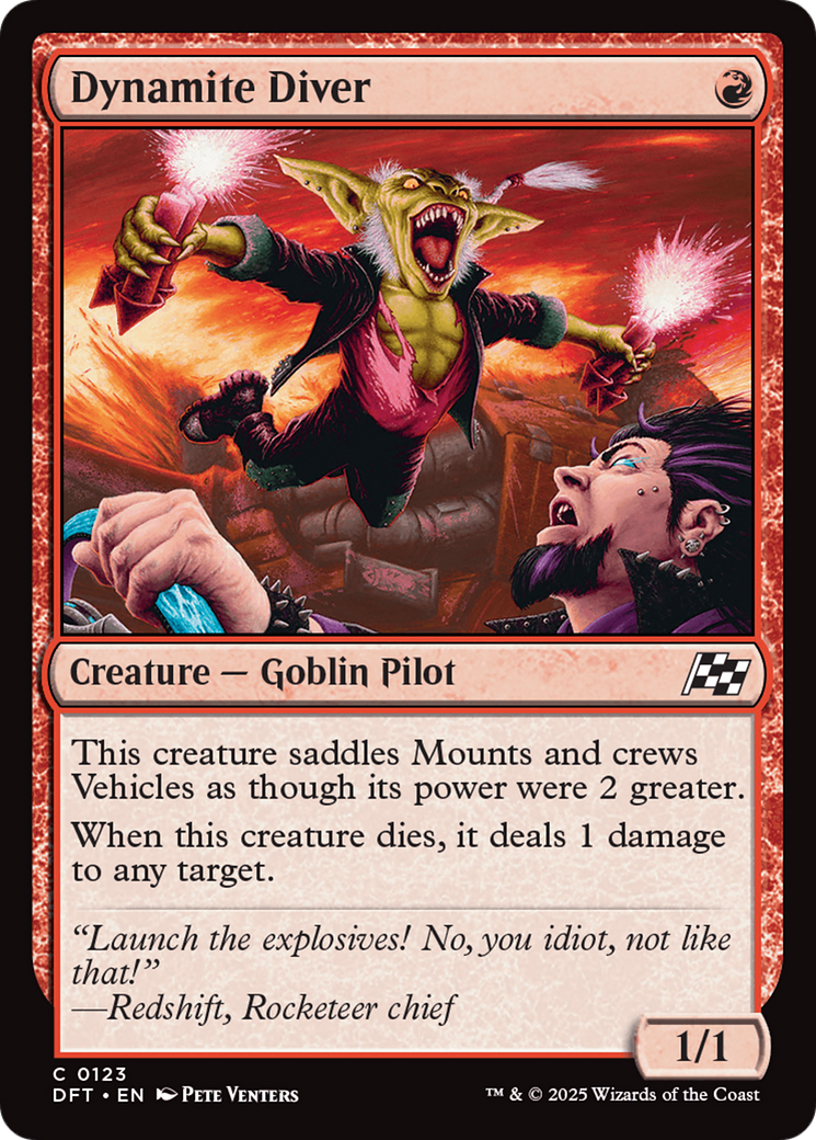 Image of Dynamite Diver [Aetherdrift]