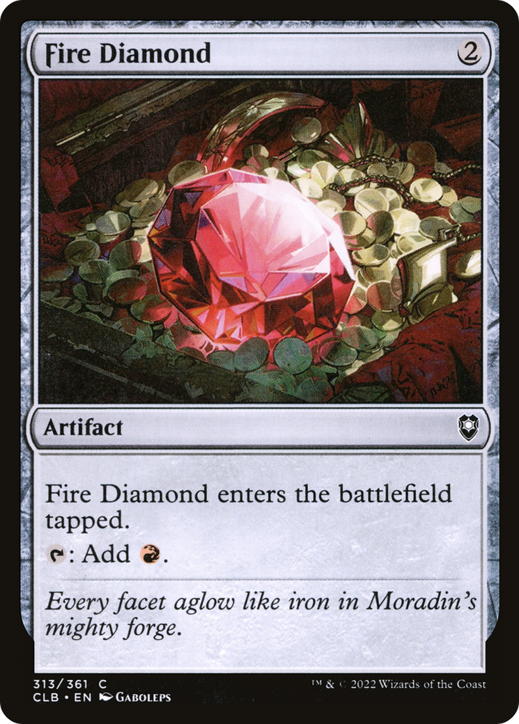 Image of Fire Diamond [Commander Legends: Battle for Baldur's Gate]