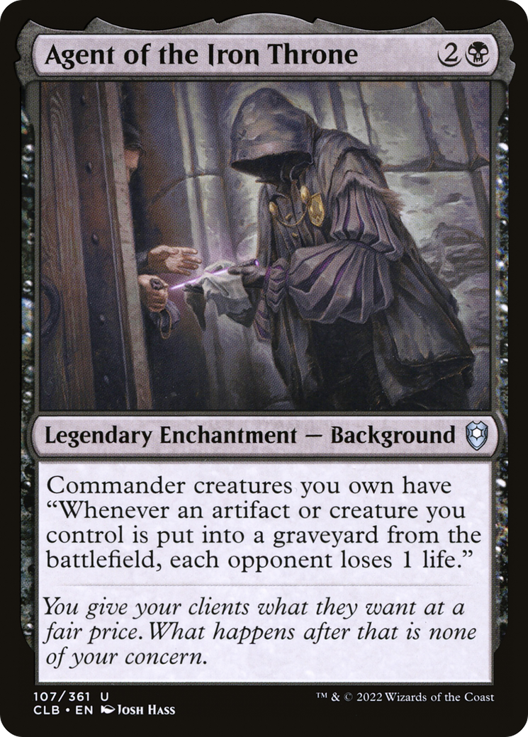 Image of Agent of the Iron Throne [Commander Legends: Battle for Baldur's Gate]