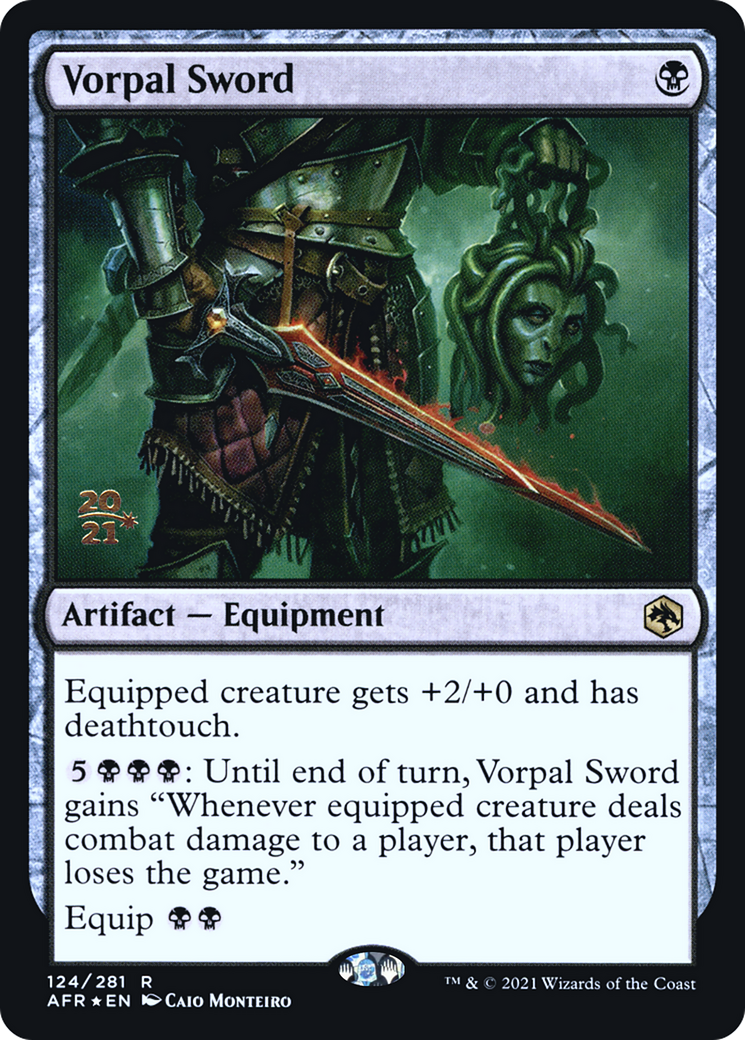 Image of Vorpal Sword [Dungeons & Dragons: Adventures in the Forgotten Realms Prerelease Promos]