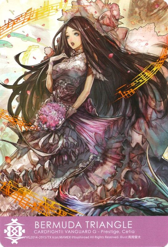 Image of Bermuda Triangle - Prestige, Cetia (G-CB03/C06EN) [Clan Cards]