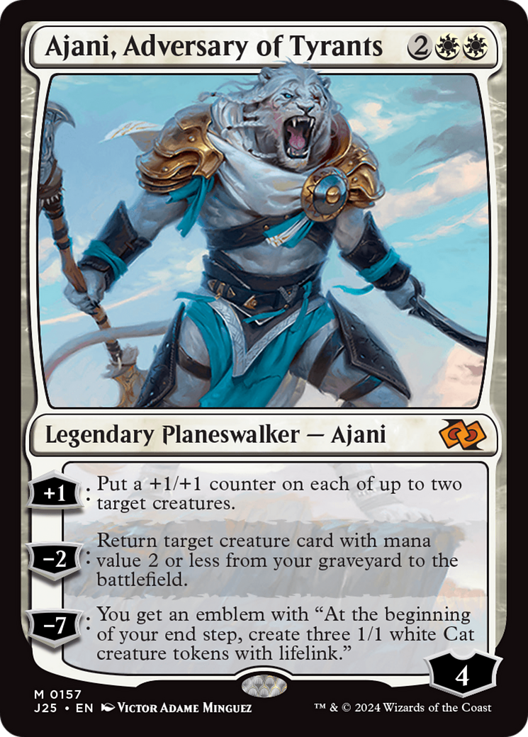 Image of Ajani, Adversary of Tyrants [Foundations Jumpstart]