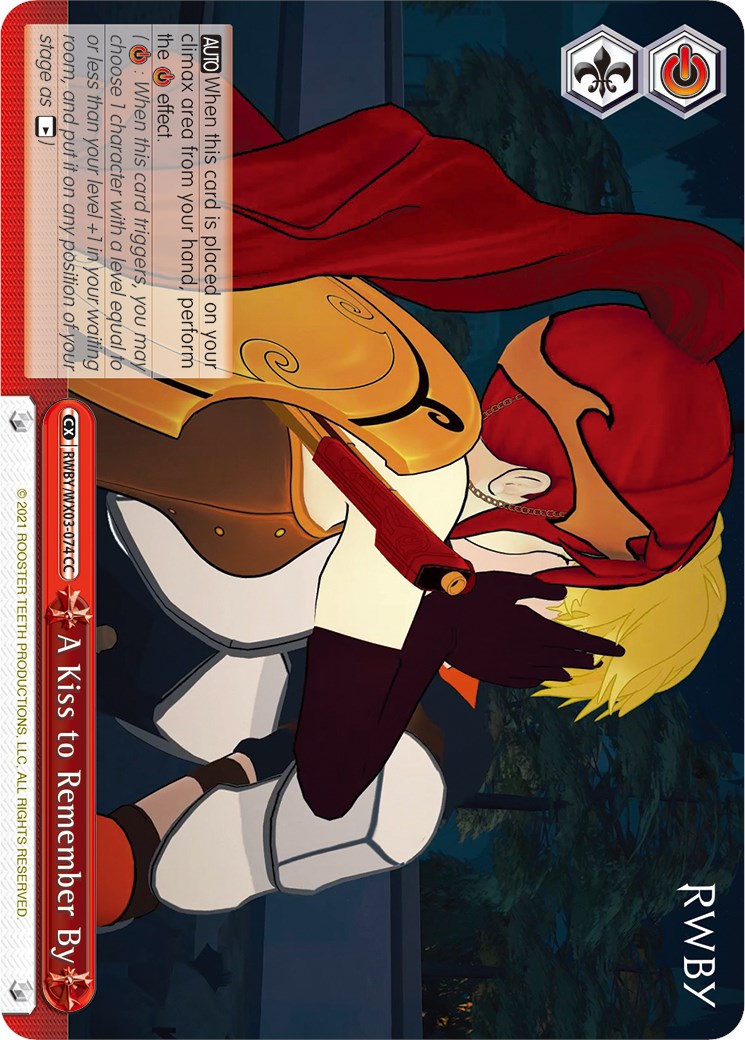Image of A Kiss to Remember By (RWBY/WX03-074 CC) [RWBY]