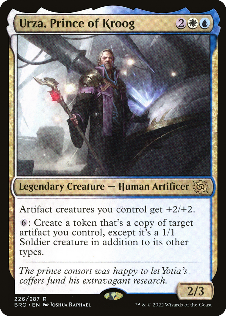 Image of Urza, Prince of Kroog [The Brothers' War]