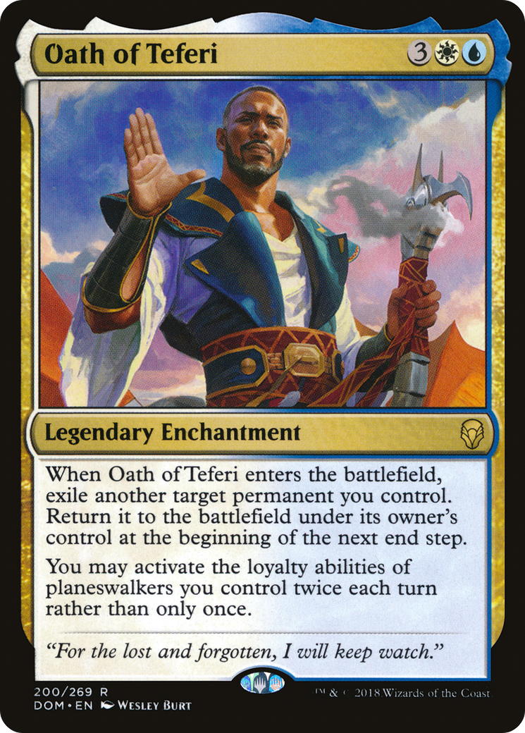 Image of Oath of Teferi [Dominaria]