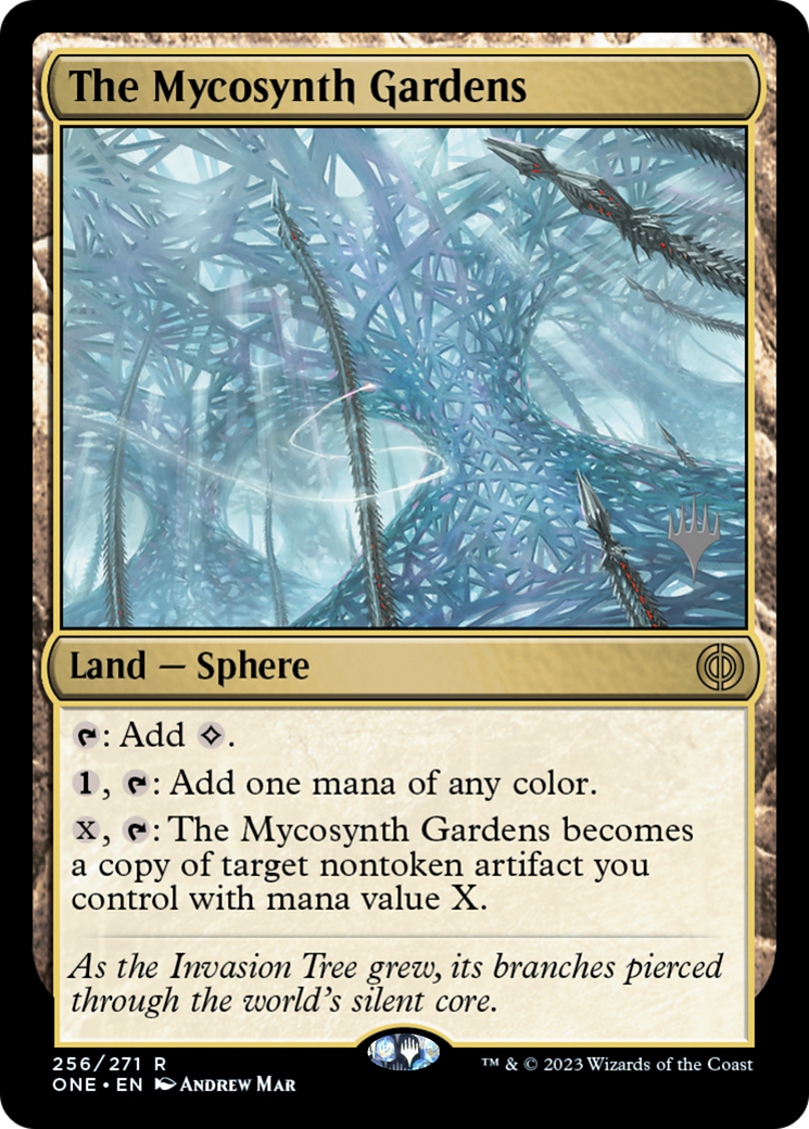 Image of The Mycosynth Gardens (Promo Pack) [Phyrexia: All Will Be One Promos]