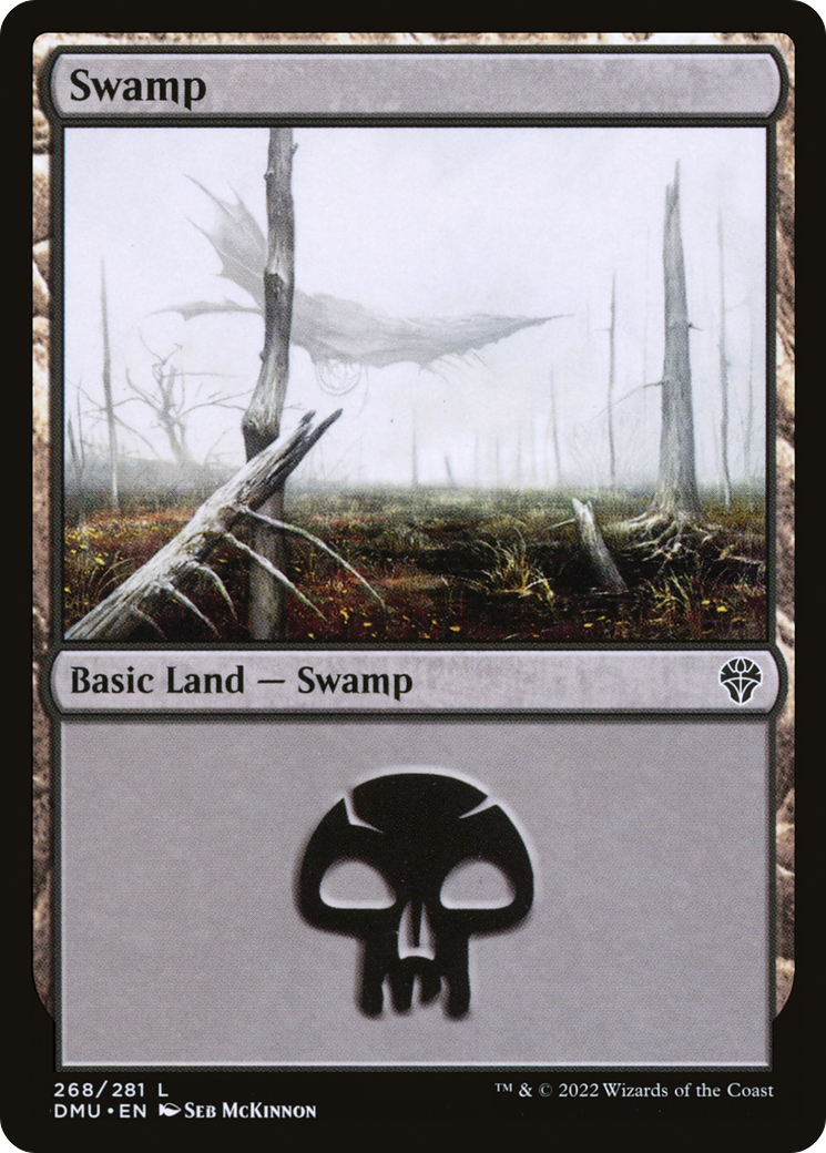 Image of Swamp (268) [Dominaria United]