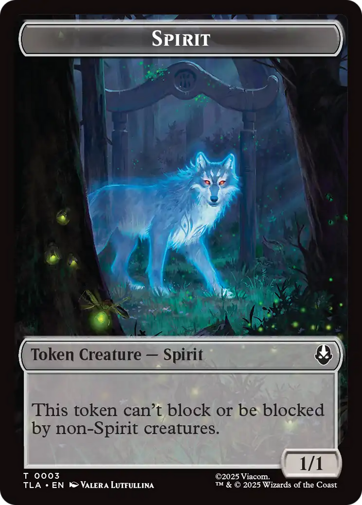 Image of Ally (0007) // Spirit Double-Sided Token [Avatar: The Last Airbender Tokens]
