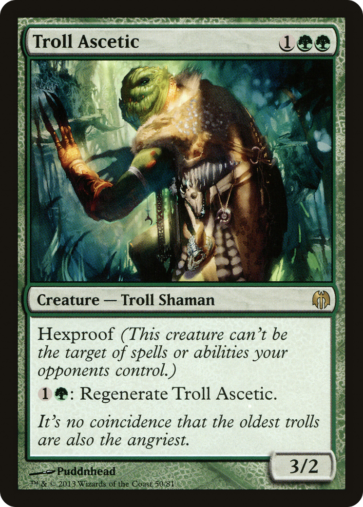 Image of Troll Ascetic [Duel Decks: Heroes vs. Monsters]