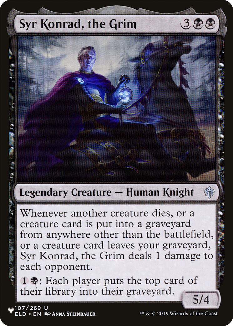 Image of Syr Konrad, the Grim [The List]
