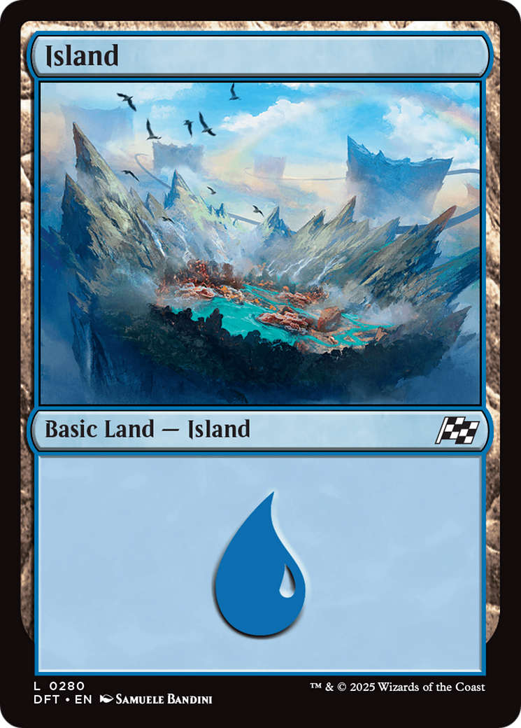 Image of Island (0280) [Aetherdrift]