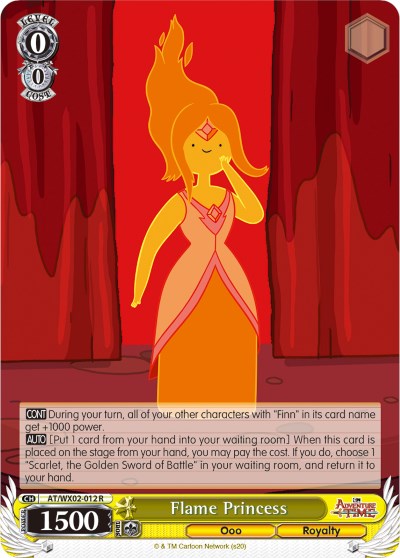 Image of Flame Princess (AT/WX02-012 R) [Adventure Time]