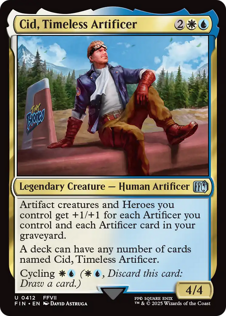 Image of Cid, Timeless Artificer (0412) [FINAL FANTASY]