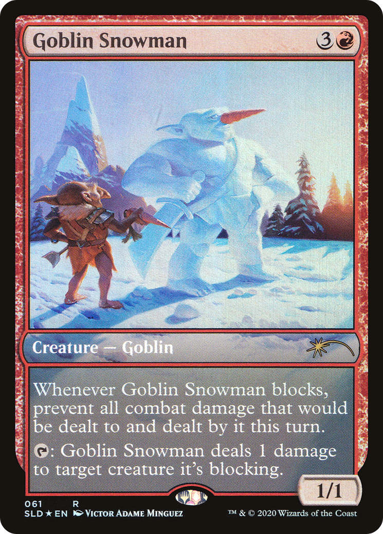 Image of Goblin Snowman [Secret Lair Drop Series]