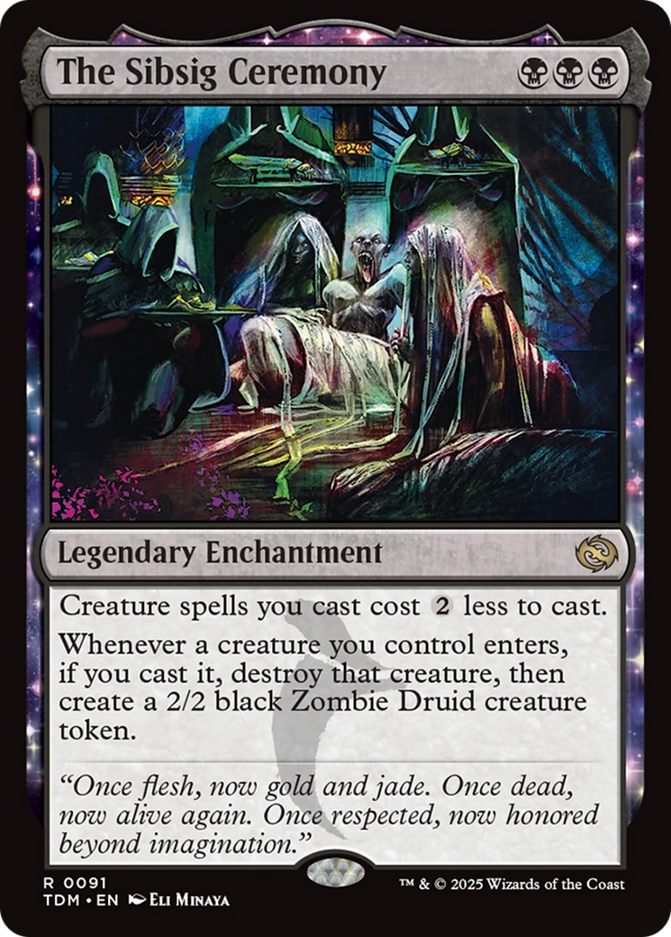 Image of The Sibsig Ceremony [Tarkir: Dragonstorm]
