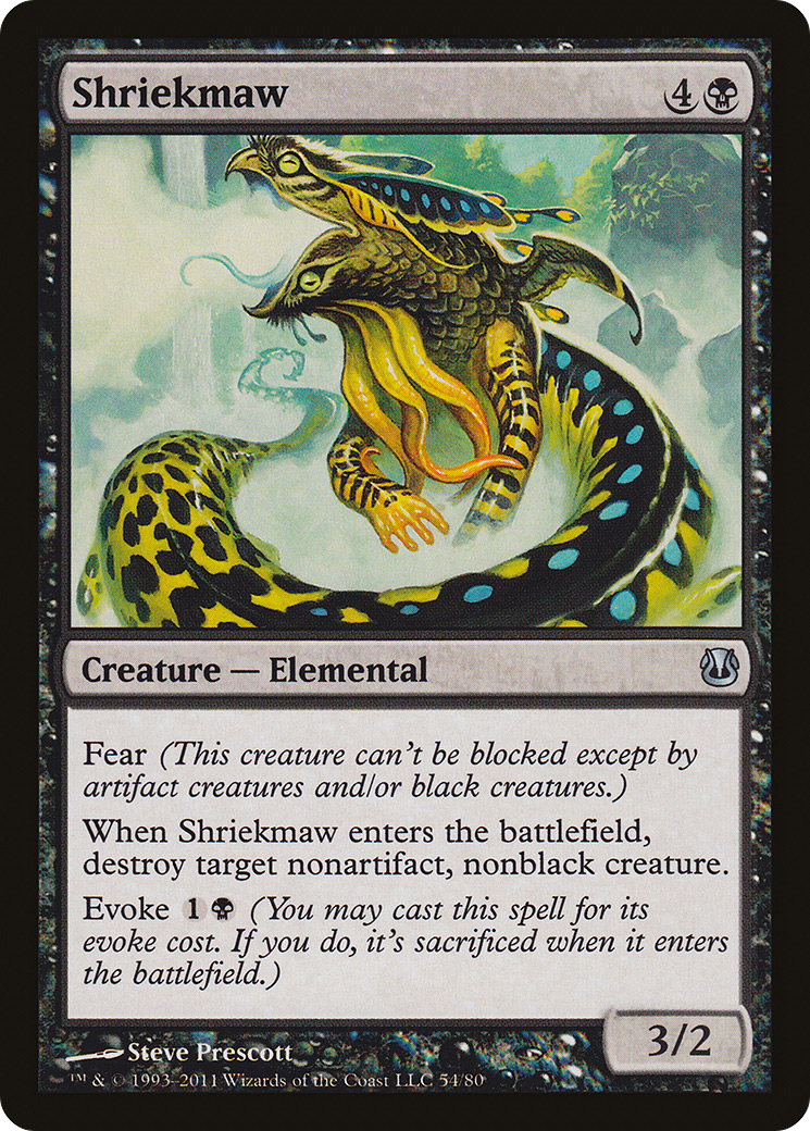 Image of Shriekmaw [Duel Decks: Ajani vs. Nicol Bolas]
