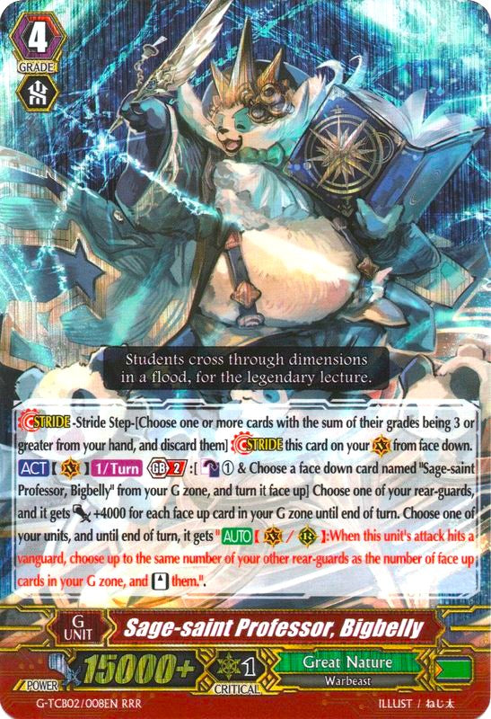 Image of Sage-saint Professor, Bigbelly (G-TCB02/008EN) [The GENIUS STRATEGY]