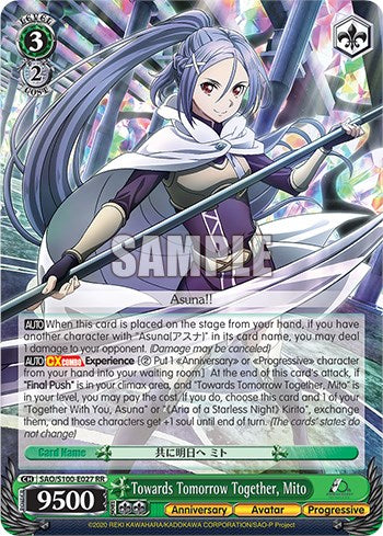 Image of Towards Tomorrow Together, Mito [Sword Art Online Animation 10th Anniversary]