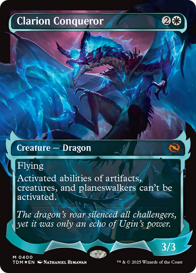 Image of Clarion Conqueror (Showcase) [Tarkir: Dragonstorm]