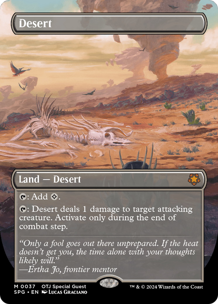 Image of Desert (Borderless) [Outlaws of Thunder Junction Special Guests]