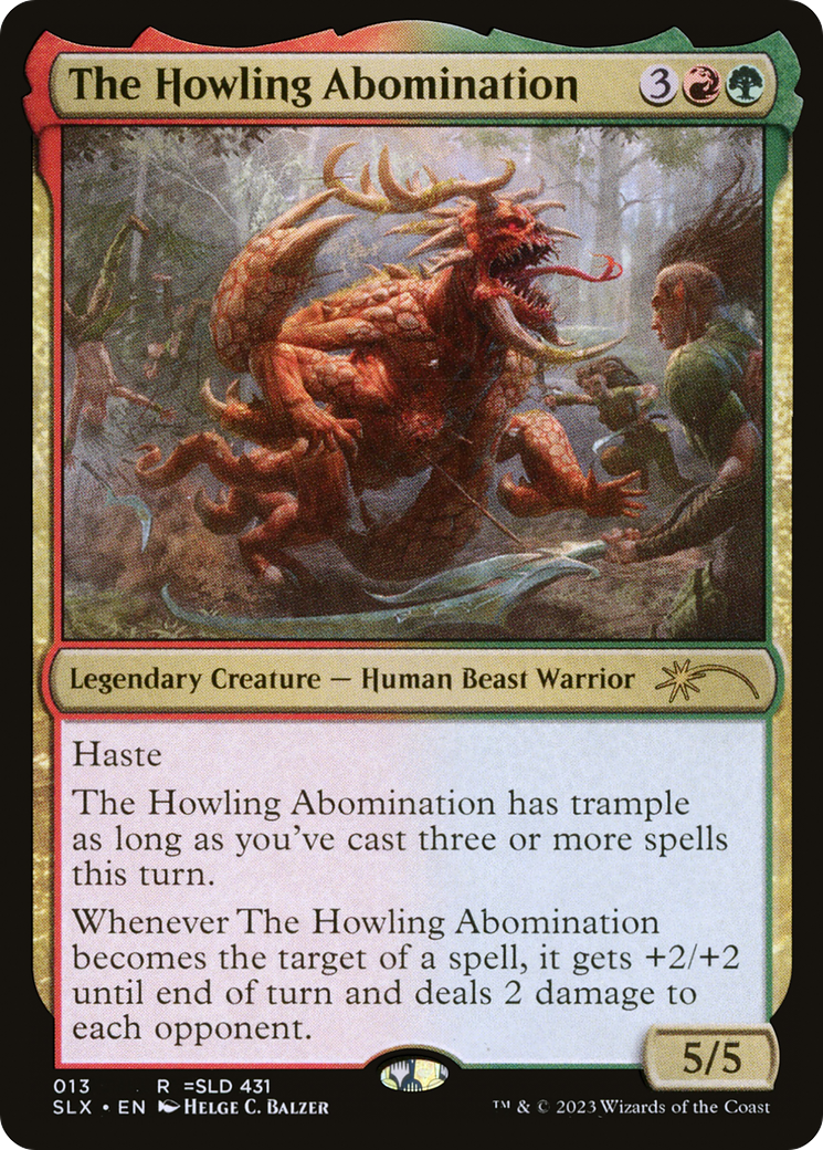 Image of The Howling Abomination [Secret Lair: Universes Within]