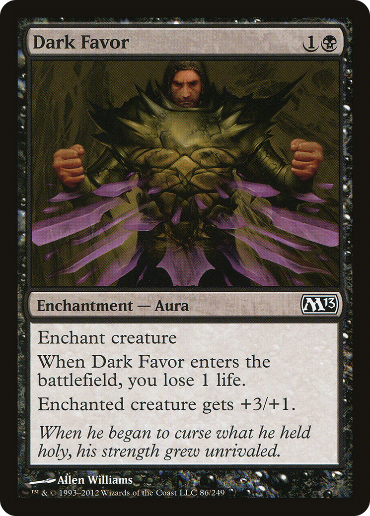 Image of Dark Favor [Magic 2013]