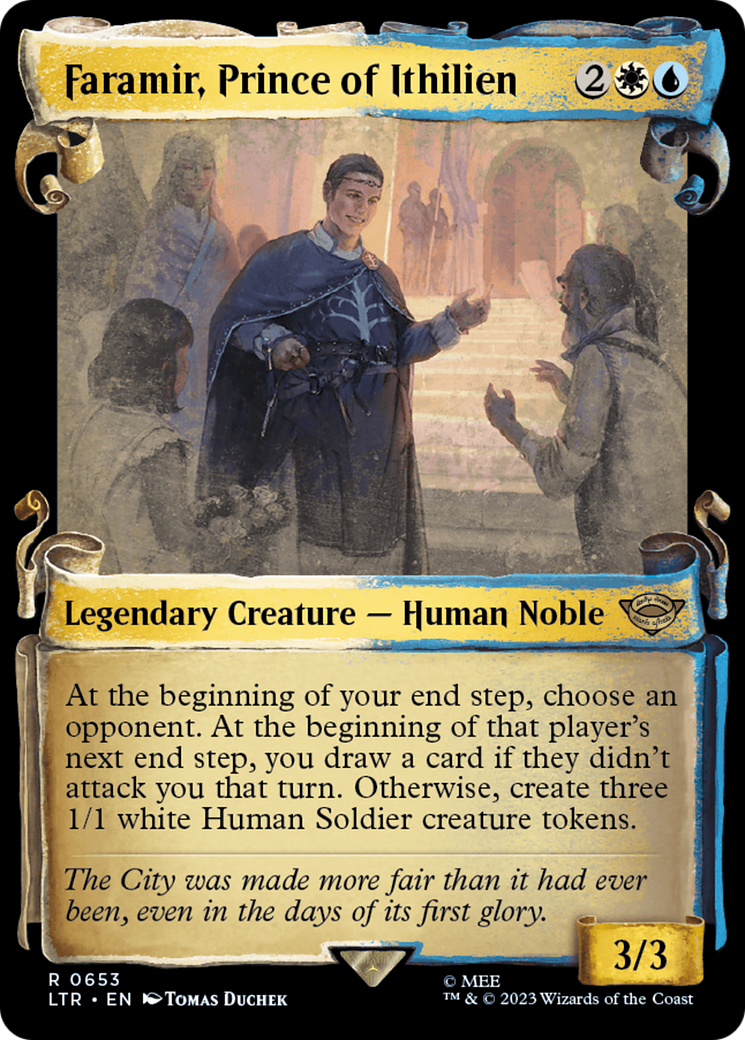 Image of Faramir, Prince of Ithilien [The Lord of the Rings: Tales of Middle-Earth Showcase Scrolls]