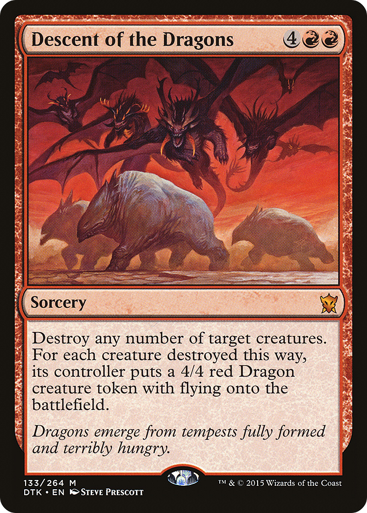 Image of Descent of the Dragons [Dragons of Tarkir]