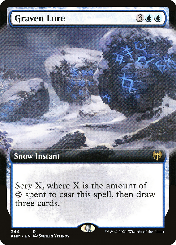 Image of Graven Lore (Extended Art) [Kaldheim]