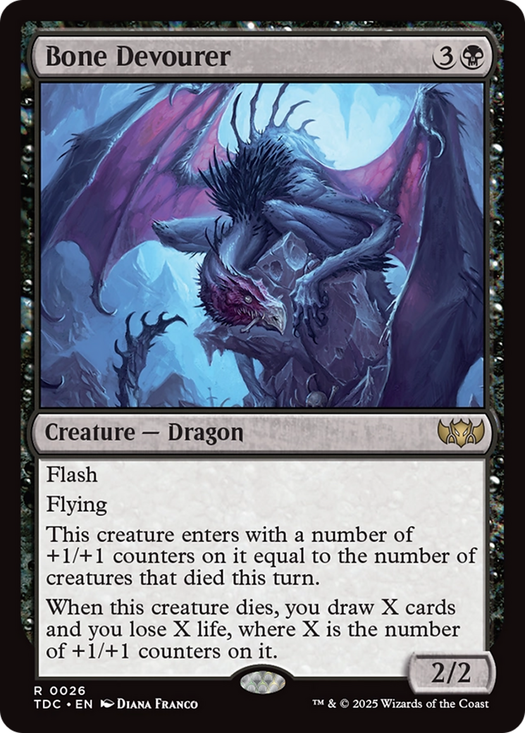Image of Bone Devourer [Tarkir: Dragonstorm Commander]