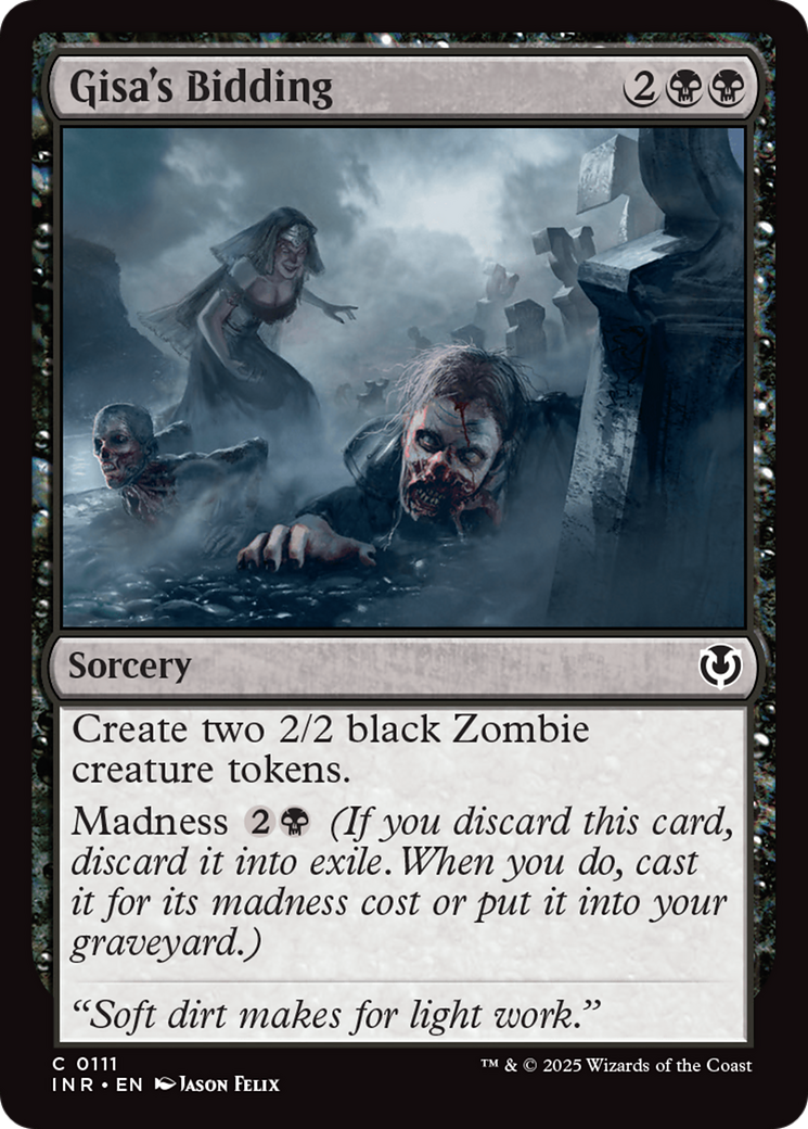 Image of Gisa's Bidding [Innistrad Remastered]