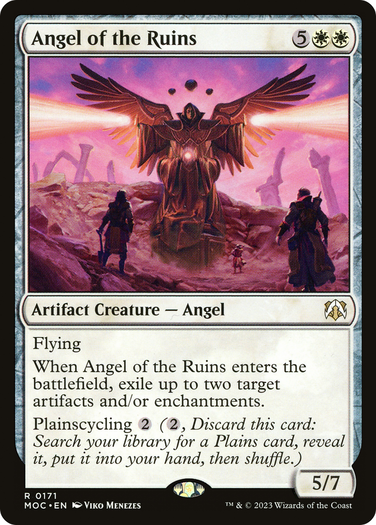 Image of Angel of the Ruins [March of the Machine Commander]