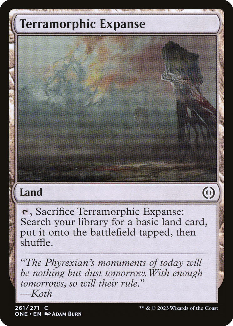 Image of Terramorphic Expanse [Phyrexia: All Will Be One]